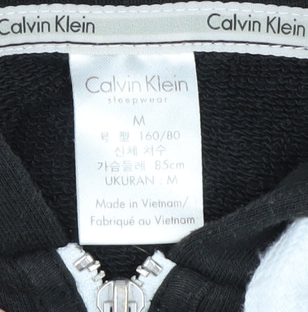 Calvin Klein Women’s Black Full Zip Hoodie - M