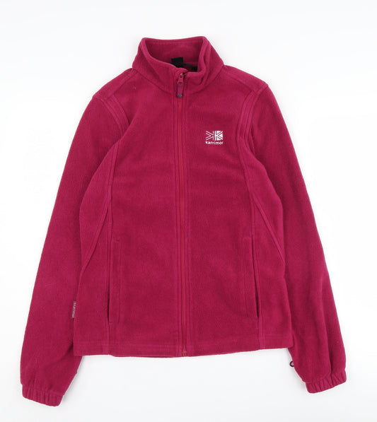 Karrimor Women's Pink Fleece Jacket Size 10 Casual Outdoor