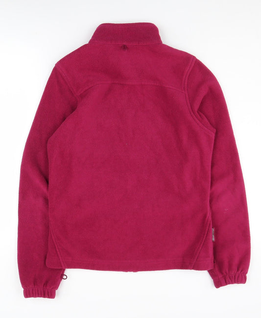 Karrimor Women's Pink Fleece Jacket Size 10 Casual Outdoor