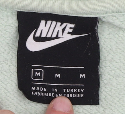 Nike Unisex Green Sweatshirt M - Logo Pullover