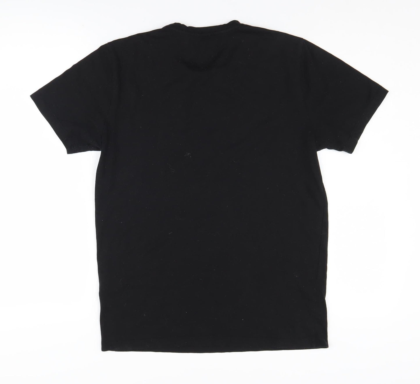 Reiss Unisex Black Crew Neck T-Shirt, Size S, Casual