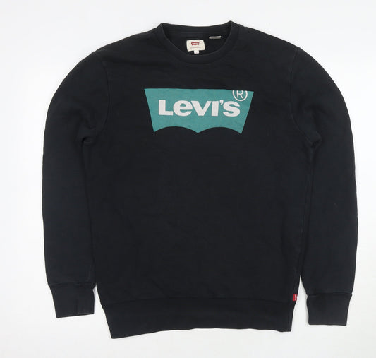Levi's Men's Black Pullover Sweatshirt S