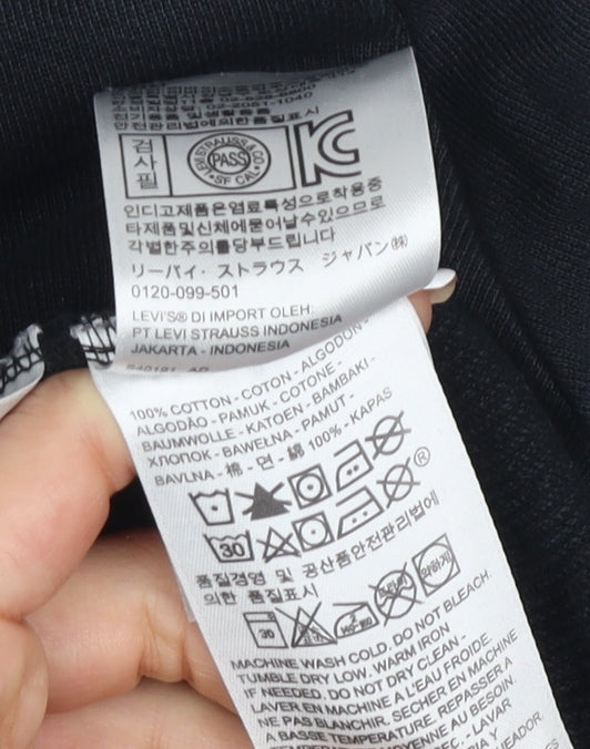 Levi's Men's Black Pullover Sweatshirt S