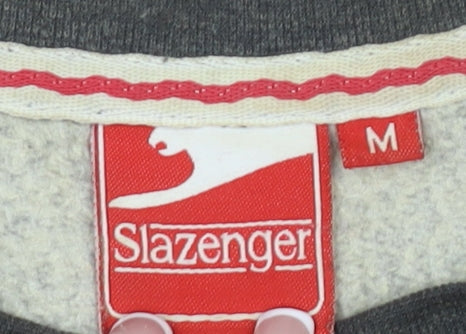 Slazenger Men’s Grey Pullover Sweatshirt, Size M