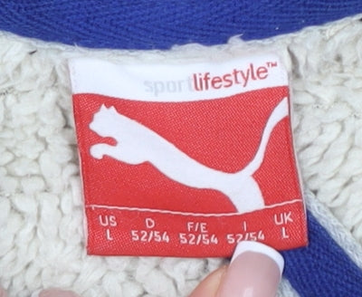 Puma Men's Black Hooded Jacket, Large, Casual Wear