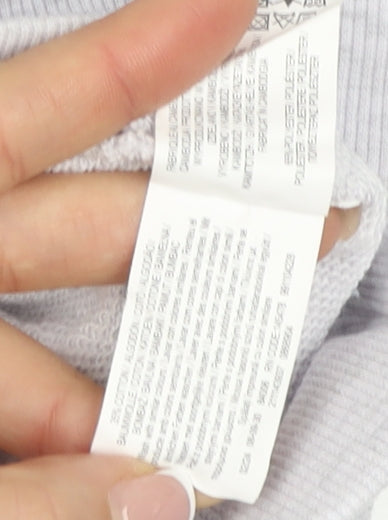 Disney Women’s Grey Stitch Pullover Sweatshirt M