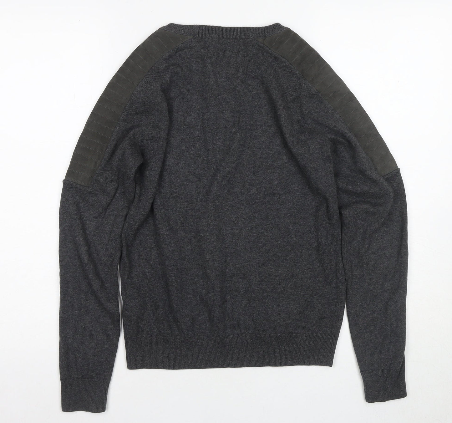 AllSaints Women's Grey Jumper - Size 8