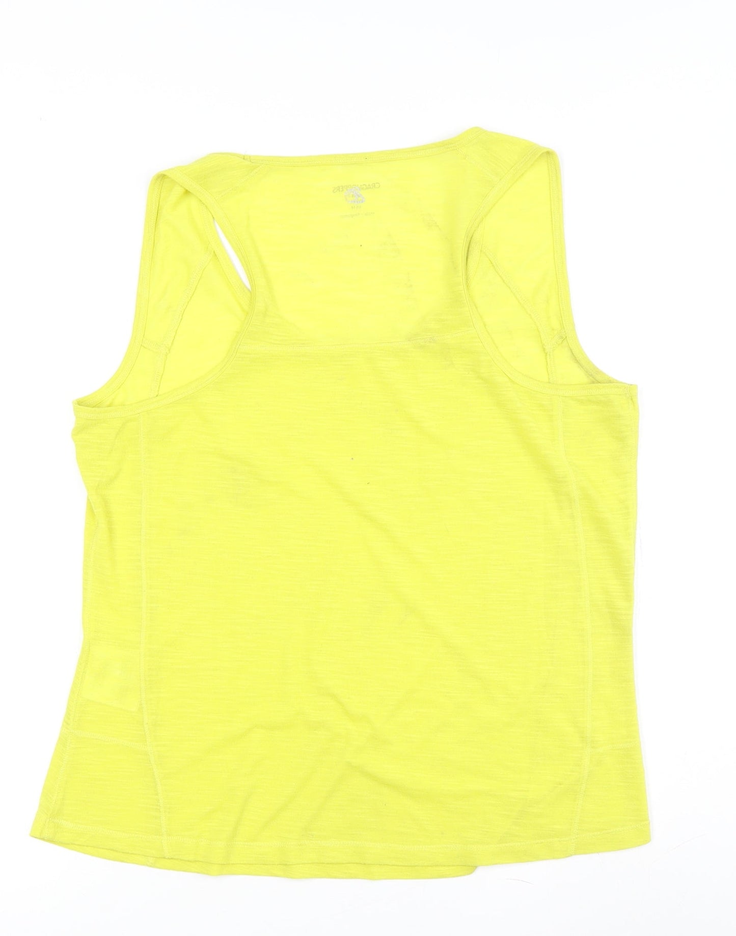 Craghoppers Women Yellow Tank Top, Size UK 6, Polyester Blend