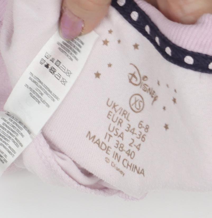 Disney Women’s Pink XS Pullover Sweatshirt