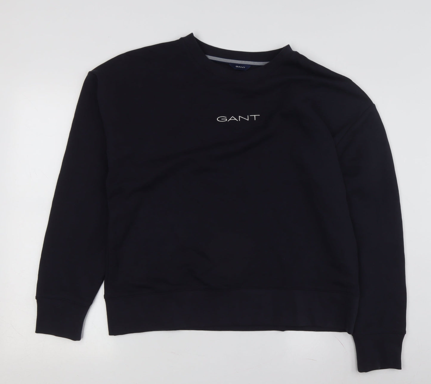 Gant Men's Black Pullover Sweatshirt, Size L
