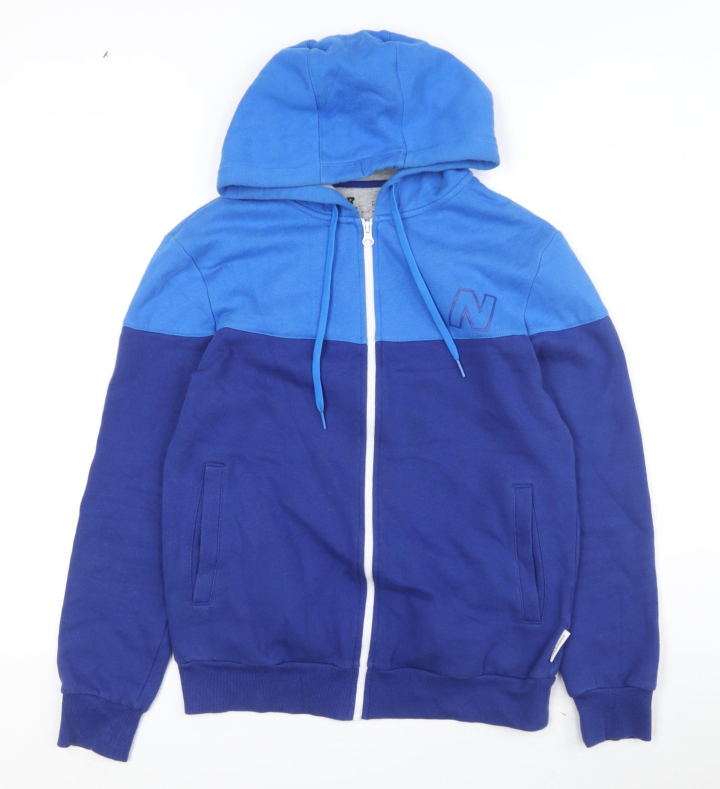New Balance Unisex Blue Full Zip Hoodie - S