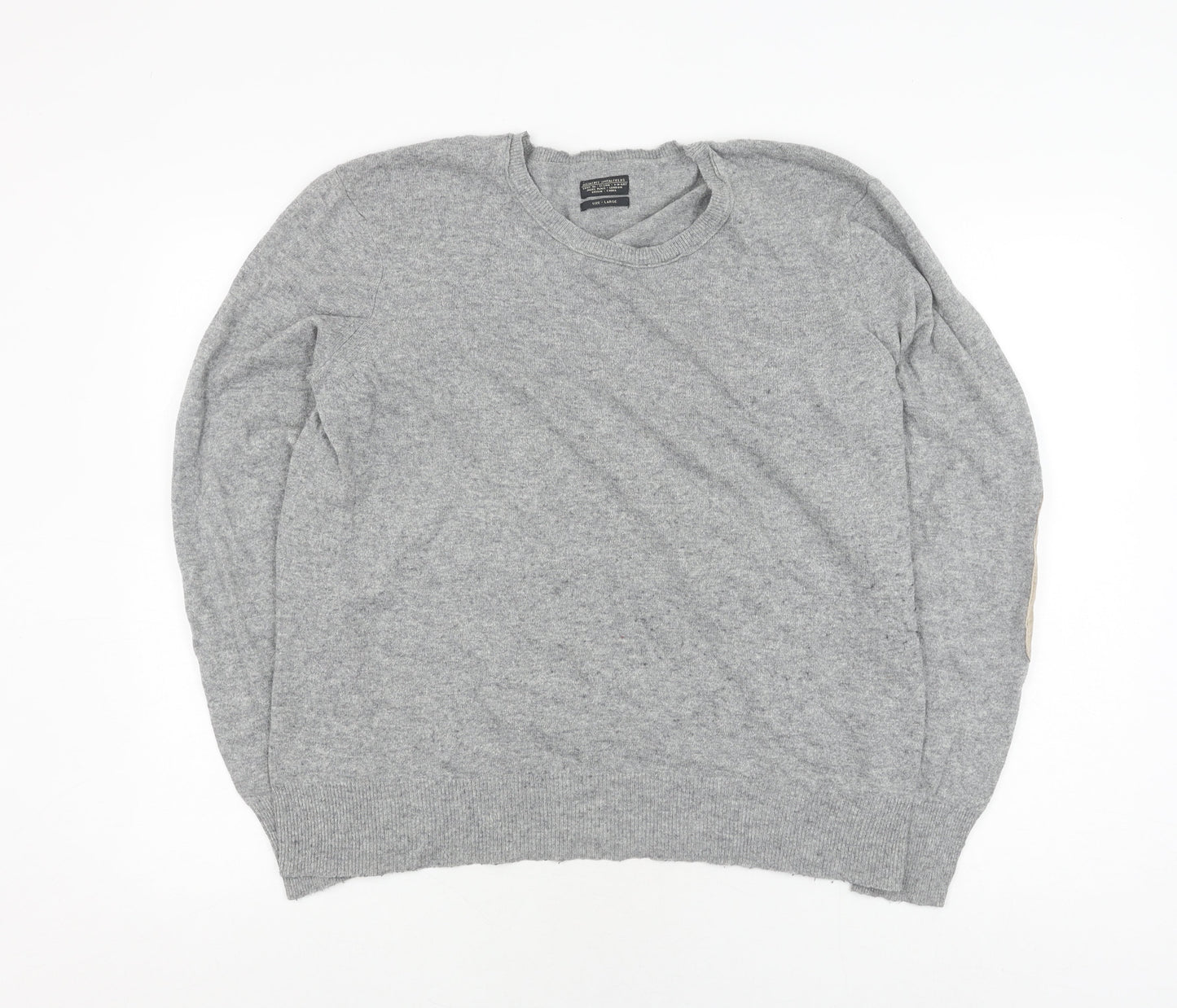 AllSaints Men's Grey Pullover Sweatshirt Size L