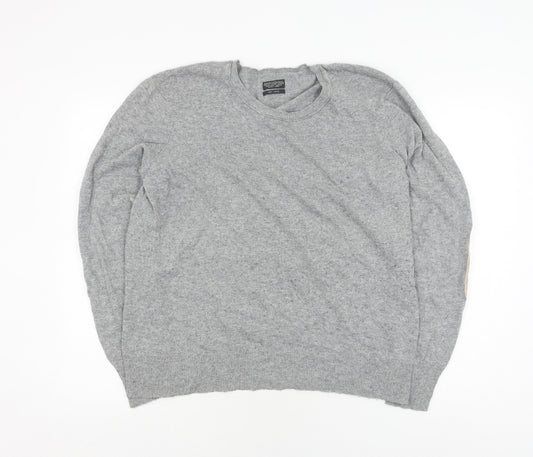 AllSaints Men's Grey Pullover Sweatshirt Size L
