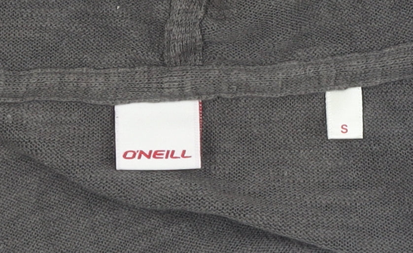 O'Neill Women's Grey Hooded Cardigan - Size S
