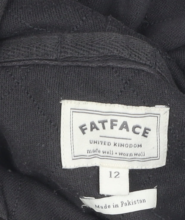 FatFace Women's Black Hoodie Size M