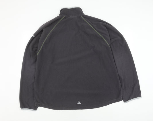 Dare 2b Men's Black 2XL 1/4 Zip Sweatshirt