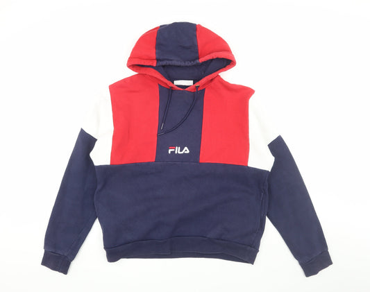 FILA Men's Multicoloured Hoodie M Pullover Graphic