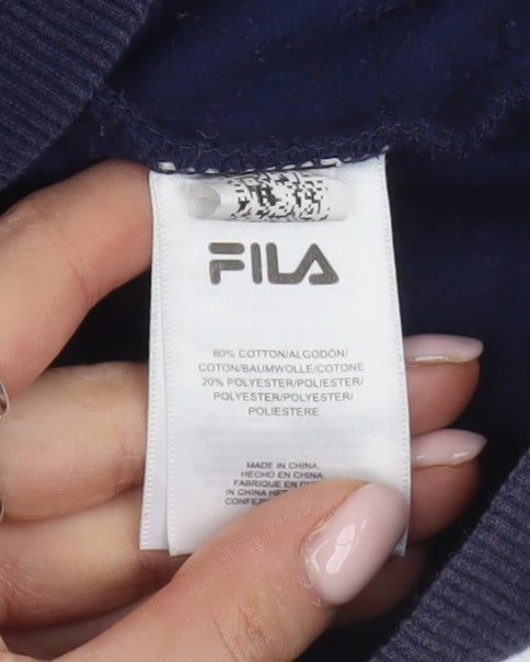 FILA Men's Multicoloured Hoodie M Pullover Graphic