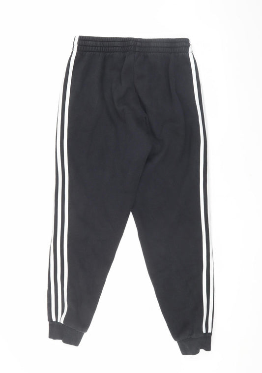 Adidas Unisex Black Jogger Trousers M with Pockets