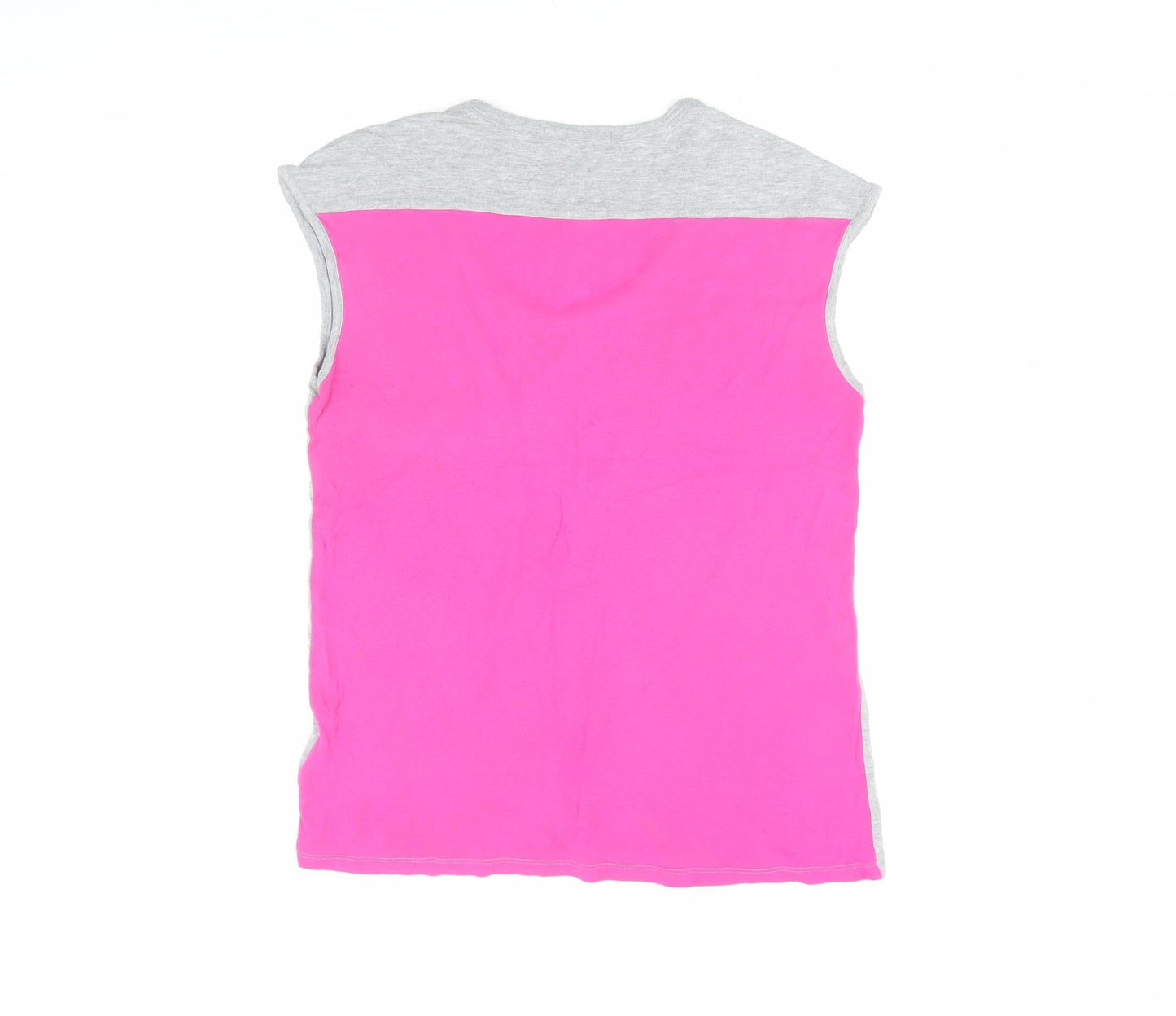 Gap Women's Grey Sleeveless Scoop Neck Tank Top, Size S