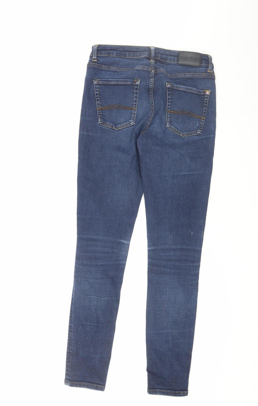 Jack Wills Women's Blue Skinny Jeans Size 28
