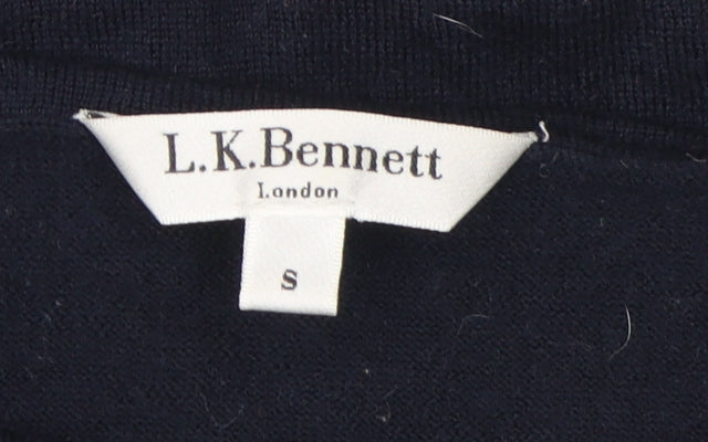 L.K. Bennett Women's Blue Wool Jumper, Size S
