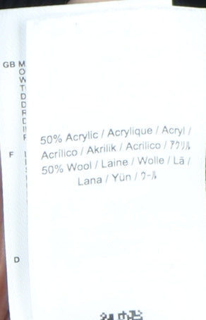 Fred Perry Men's Black Medium Pullover Jumper