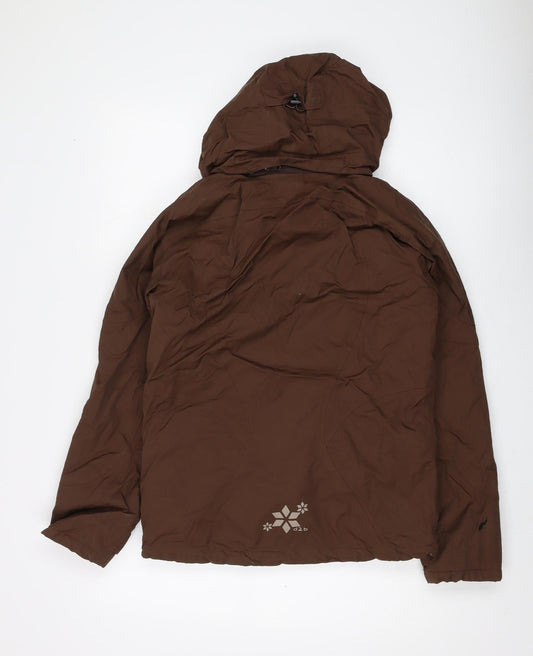 Dare2be Women's Brown 3-in-1 Jacket Size 8