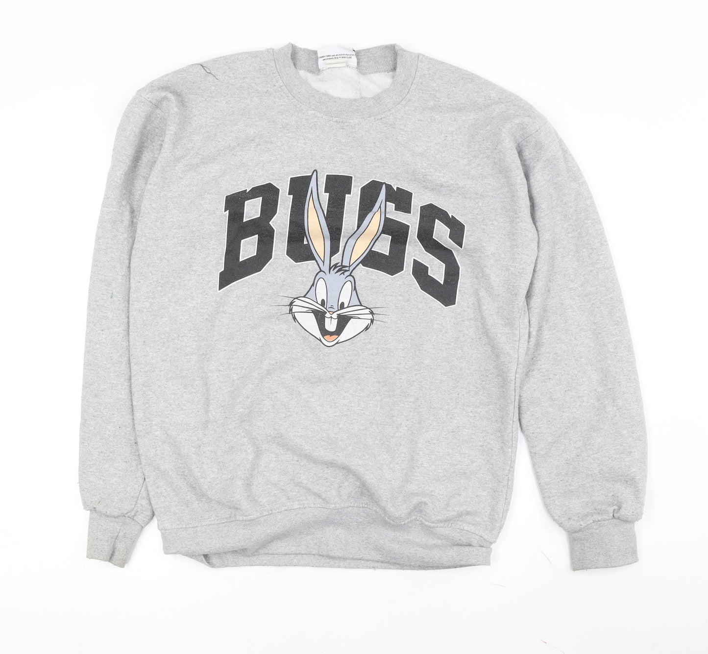 Looney Tunes Grey Women's Sweatshirt Size 8