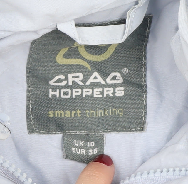 Craghoppers Women's Blue Anorak Jacket UK 10