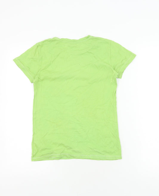 Gap Unisex Kids Green Basic T-Shirt S