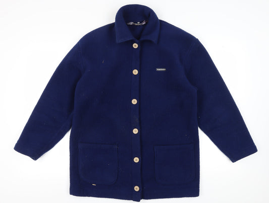 Karrimor Women's Blue Mid-Length Fleece Jacket Size 14