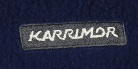 Karrimor Women's Blue Mid-Length Fleece Jacket Size 14