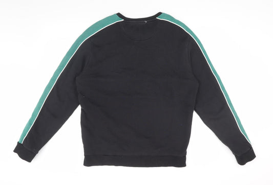 Lyle & Scott Men's Black Pullover Sweatshirt, Large