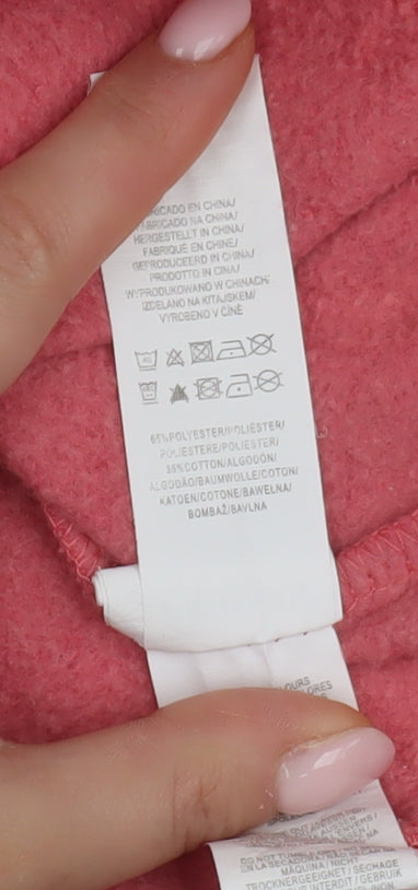 Disney Women's Pink Minnie Mouse Sweatshirt - Size S