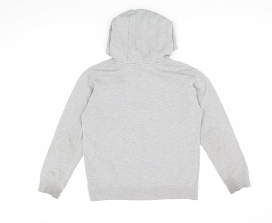 NBA Boys Grey Pullover Hoodie - Size 12Y, Sports Style