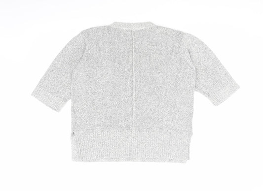 White Stuff Grey Women's Knit Jumper Size 10