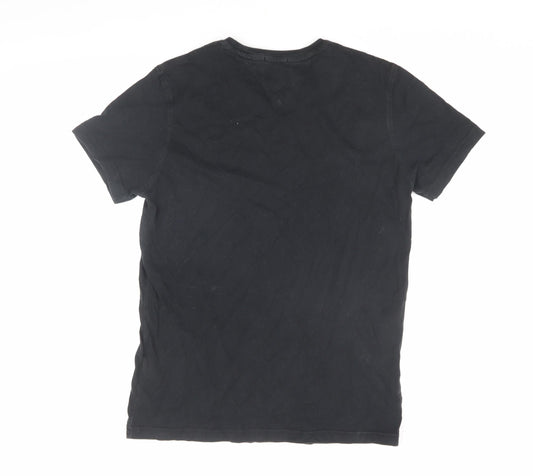 Hilfiger Denim Men's Black M T-Shirt Short Sleeve