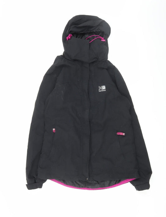 Karrimor Women's Black Parka Jacket, Size 12, Outdoor