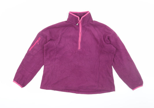 Berghaus Women's Purple Fleece Pullover UK 18