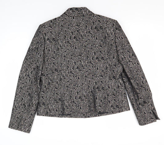 Le Suit Women's Grey Petite Suit Jacket Size 8
