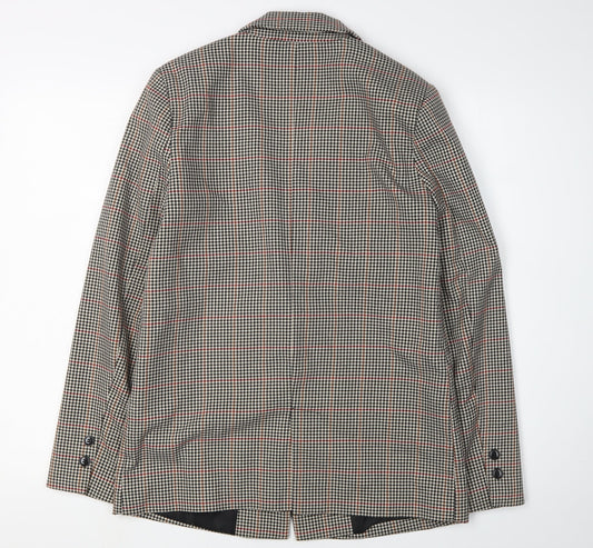 Pimkie Women's Multicoloured Blazer Houndstooth S