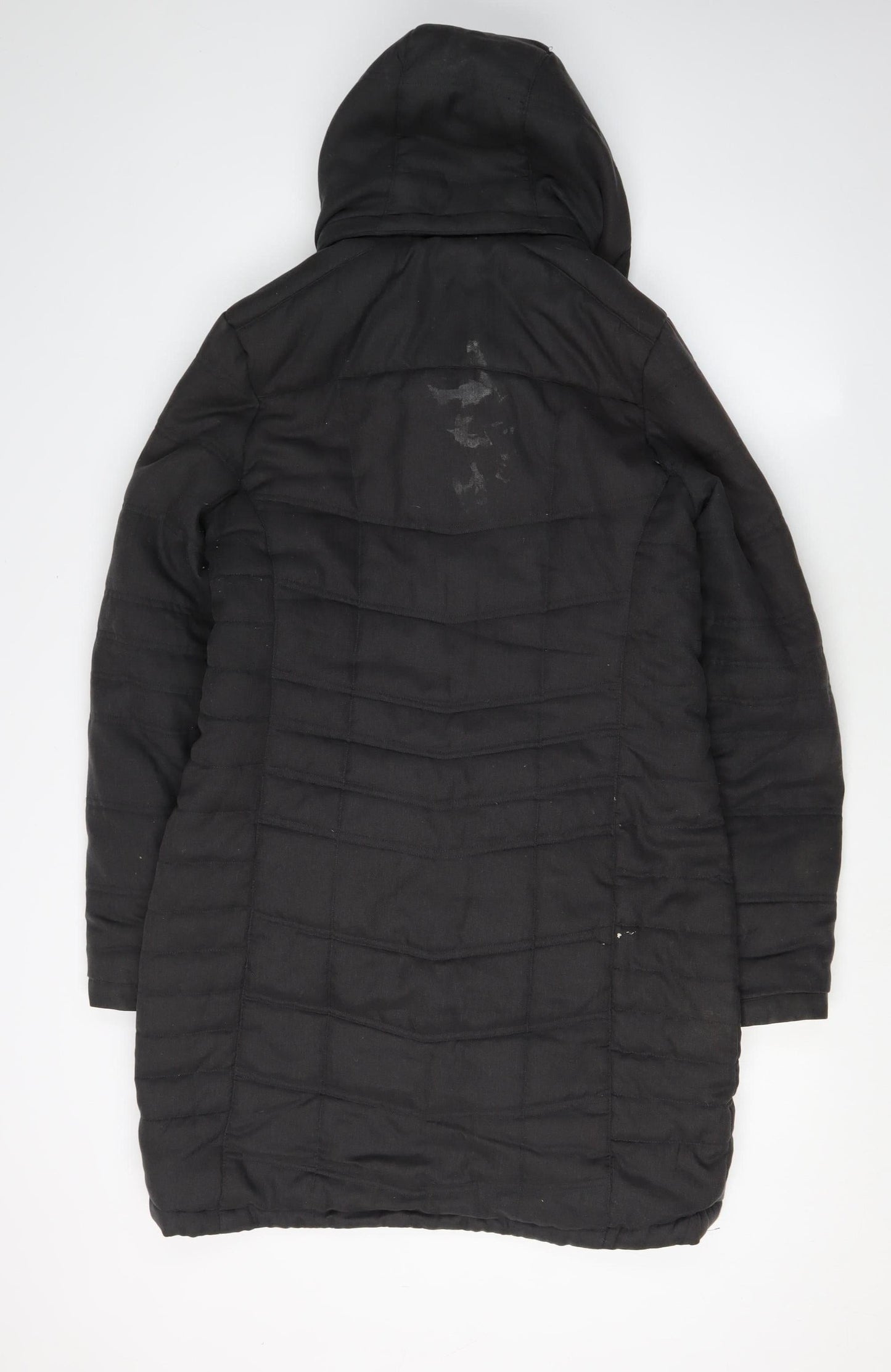 Craghoppers Women's Black Long Puffer Jacket Size 10