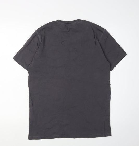 Jameson Carter Men's Black Crew Neck T-Shirt, Small