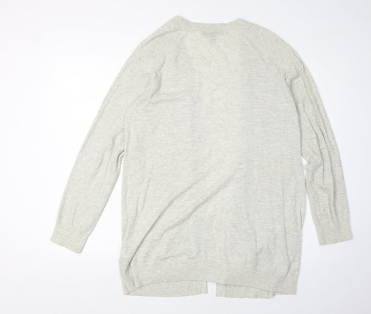 Banana Republic Women's Ivory Cotton Cardigan, S