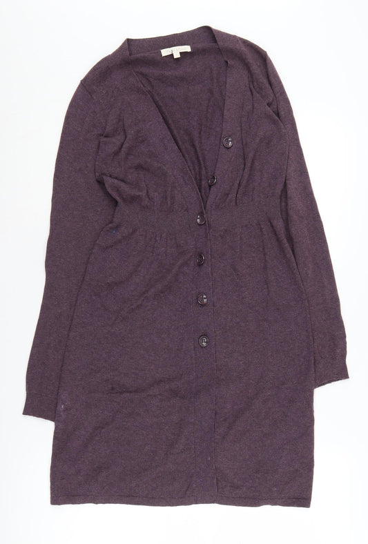 Mamas & Papas Women's Purple Cardigan Size 6