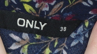 Brand and care label for Only Women's Multicoloured Floral Midi Dress 10