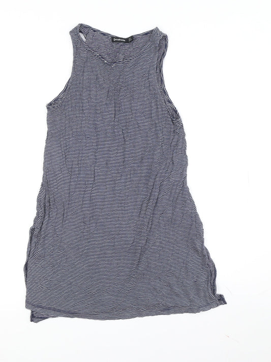 Womens UK Size S Stradivarius Multicoloured Viscose Tank