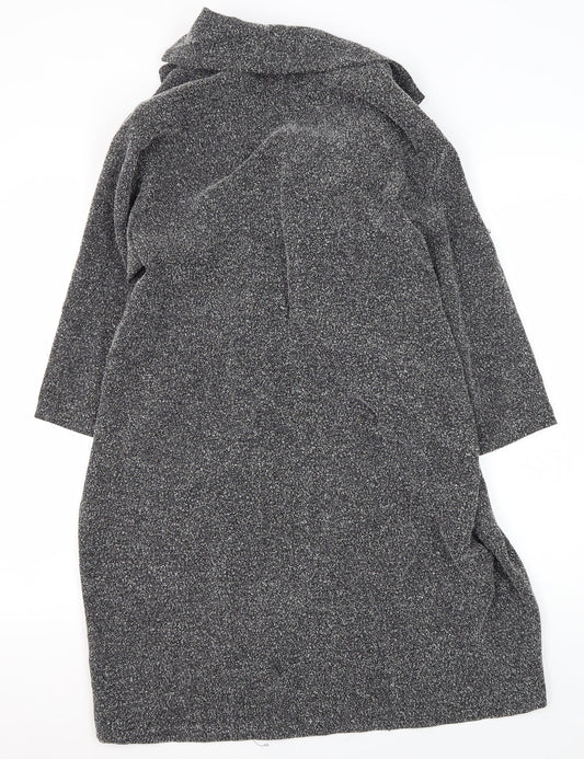 Katka Rosanna Women's Grey Mid-Length Coat XS