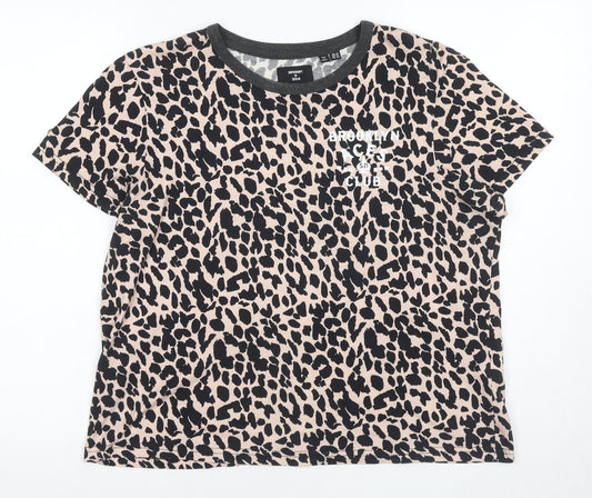 Superdry Women's Multicoloured Animal Print T-Shirt
